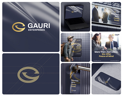 Logo & Brand Identity - Gauri Enterprises unique design