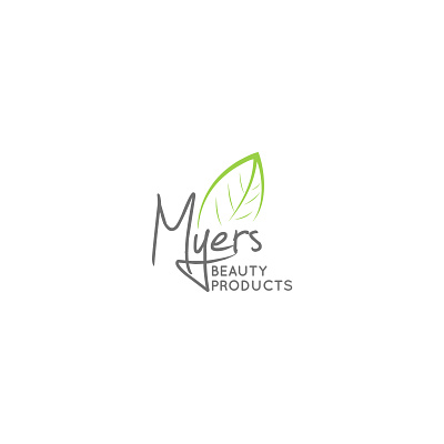 Myers Logo beauty branding creative design graphic graphic design illustration logo product simple ui vector