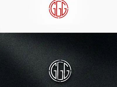 GGG logo branding creative design graphic graphic design illustration logo simple vector