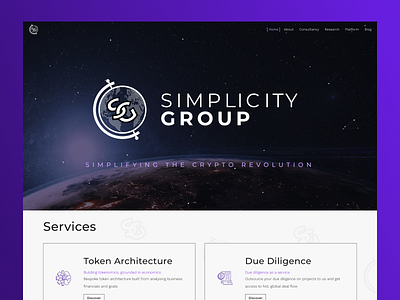 Simplicity Group website