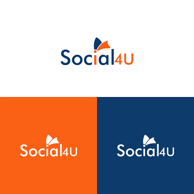 Social4u Logo branding creative design graphic graphic design illustration logo simple ui vector