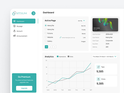 Dashboard Design dashboard modern dashboard ui