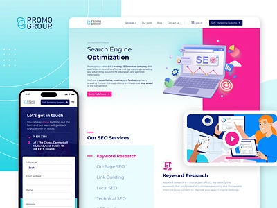 PromoGroup 🇮🇪 css3 e commerce elementor figma gravityforms html5 javascript landing page responsive design ui design ux design web design web development website concept wordpress