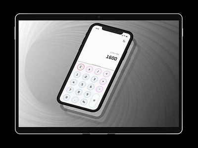 DailyUI Challenge #004 - Calculator branding calculator calculator design dailyui design graphic design illustration ui ux video