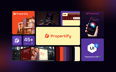 AI Powered Propertify Real Estate Marketplace App UI Kit ai real estate marketplace ai ui ux branding case study design for sale dribble hotspot marketplace design marketplace ui minimal ui design mobile apps real estate marketplace realestateui responsive design ui inspiration ui8 showcase user interface ux case study ux inspiration website