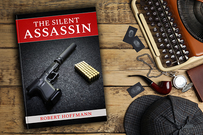 The Silent Assassin 3d book mockup amazon kdp book book cover book cover art book cover design book cover designer book cover mockup book design ebook ebook cover epic epic book epic book covers epic bookcovers epic covers mystery book cover paperback professional book cover the silent assassin