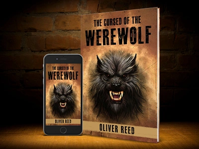 The Cursed of the Werewolf 3d book mockup amazon kdp book book cover book cover art book cover design book cover designer book cover mockup book design ebook ebook cover epic epic book epic book covers epic bookcovers epic covers horror book cover paperback professional book cover the cursed of the werewolf