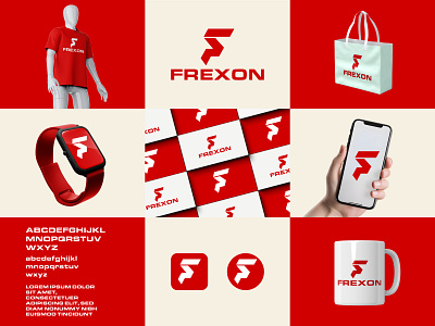 Frexon Branding Identity Design animation branding branding identity creative logo creative logo design design dzsign graphic design illustration logo logo design minimalist logo design motion graphics tech branding tech logo typography ui unique logo visual identity