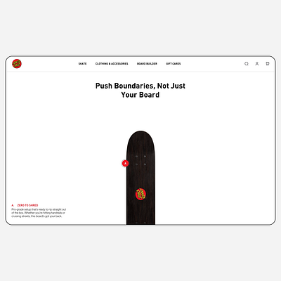 Skatebaord e-commerce design 3d 3ddesign animation blender figma motiondesign productdesign ui uidesign uiux uxdesign webdesign webdesigner website