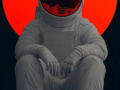 space moon redmoon space suit