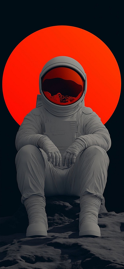 space moon redmoon space suit