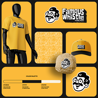 Famous Whistle-Logo Design adobe branding click design design logo graphic design ilicjure illustration jure jureilic logo logo design loopwash ui vector