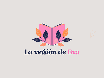 La version de Eva - Libreria bookstore branding graphic design logo online library