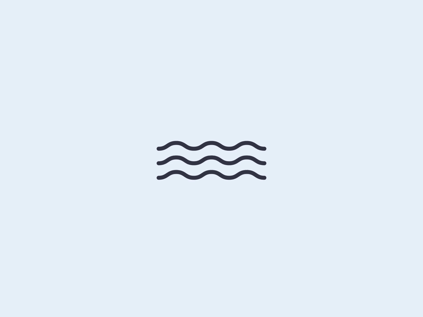 Waves motion graphics