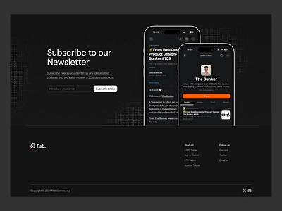 Footer · Koala UI branding clean cta cta design dark dark mode design figma footer footer design illustration koala landing landing page ui ui design ux design uxui web web design