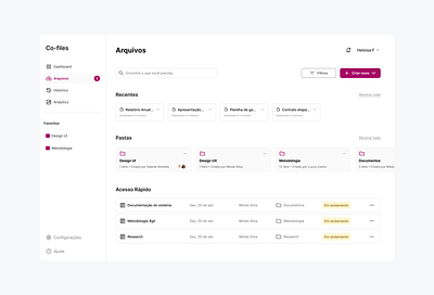 Dashboard UI dashboard design design ui files menu organization sidebar ui user interface