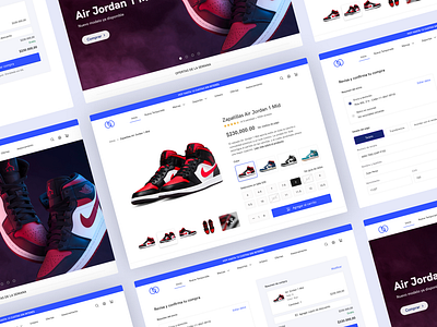 E-Commerce Website challenge checkout design detail e commerce landing product shopping sport sportswear ui ux web website