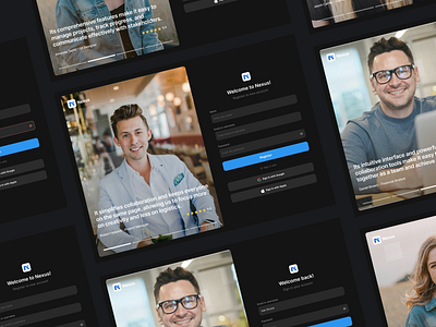 Nexus - Onboarding Steps account app b2b cansaas create account dashboard design finance fintech app form interface log in login onboarding product design saas saas product signup ui ux