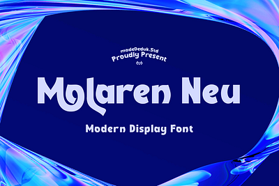 Molaren Neu Font 90s beauty branding brandng curly decorative display fashion feminine groovy headline invitation ligature logotype modern nostalgic sans serif typography webfont wedding