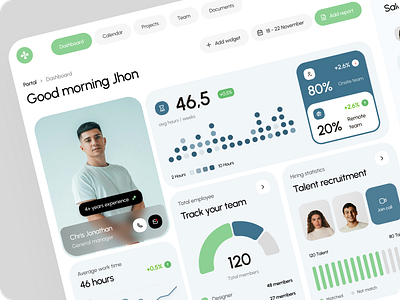 Alignly - HR Management Dashboard admin dashboard career dashboard data visual data visualisation employee management hiring hr hr dashboard hr management hr tool hrms human resource iko jobhunter oww payroll product design remote saas