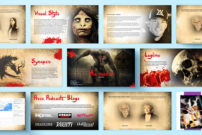 Aa- Machi Horror Film Pitch Deck adobe photoshop creative presentation deck template design design pitch deck film deck film pitch deck film presentation graphic design horror film marketing pitch mock up movie deck movie pitch deck pitch deck pitch deck design pitch deck movie powerpoint presentation ppt presentation template