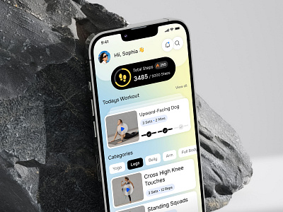 Ultimate Fitness App app design calories fitness app fitness app ui gym gym app health app mobile app personalized workout training ui ux work out app workout