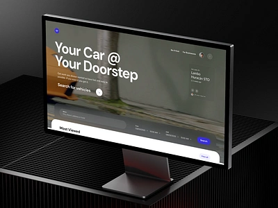 Valtor : Peer-to-Peer Car Rental Marketplace cars desktop interface marketplace mobile ui ux