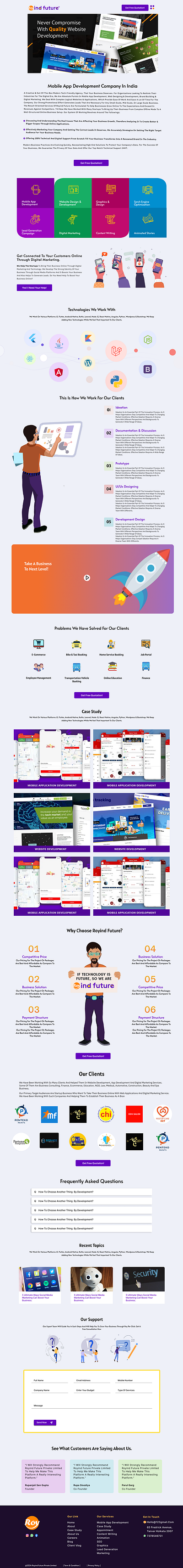 Company Website Mockup Design 3d animation branding design figma graphic design illustration logo motion graphics ui