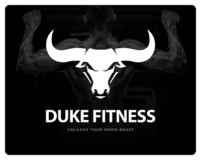 DUKE FITNESS LOGO branding duke fitness fitness logo graphic design gym fitness logo gym logo logo logo design