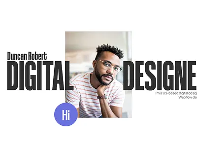 Digiporto - Portfolio & Agency Website Template freelancer portfolio web design webflow