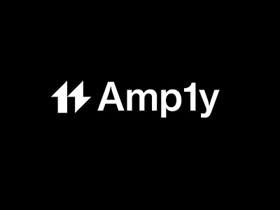 amply branding electric energy first joule logo modern number1 one power spark tech technology volt