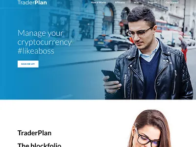 TraderPlan Website Design & Development branding design graphic design illustration logo ui ux webdesign website website design