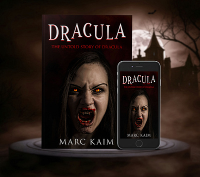 Dracula 3d book mockup book book cover book cover art book cover design book cover mockup book design design dracula ebook ebook cover epic epic book epic bookcovers epic covers graphic design horror book cover illustration professional book cover ui