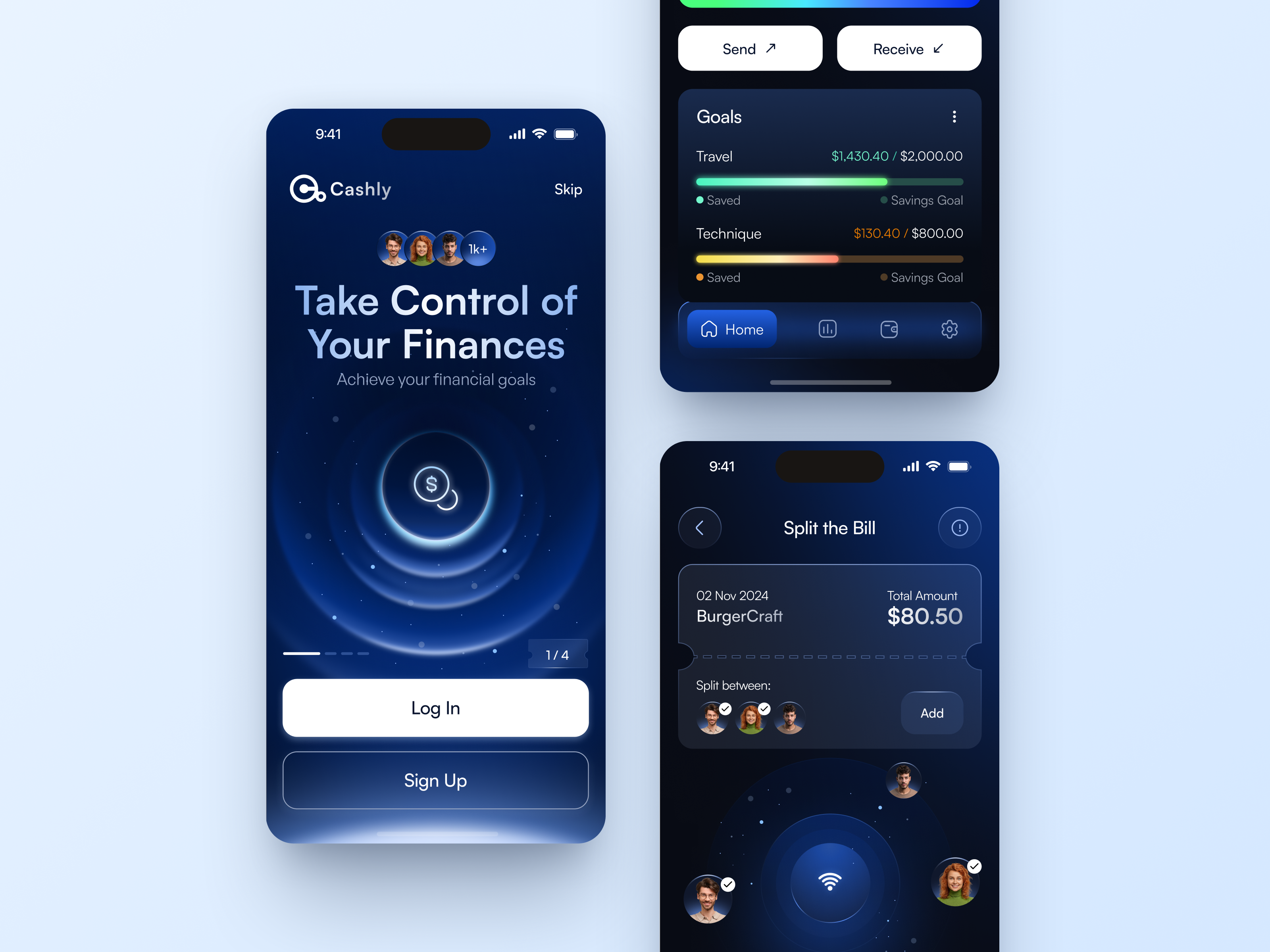 Example of App Design (5 Screens) 