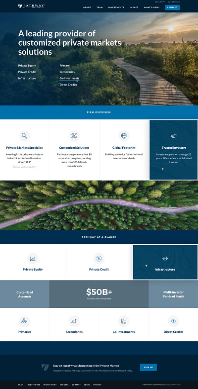 Pathway Capital Website Redesign branding design graphic design illustration logo ui ux webdesign website website design