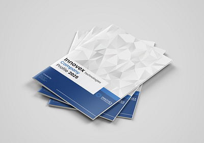 Innovex Technologies Company Profile 2025 branding company profile design graphic design logo profile