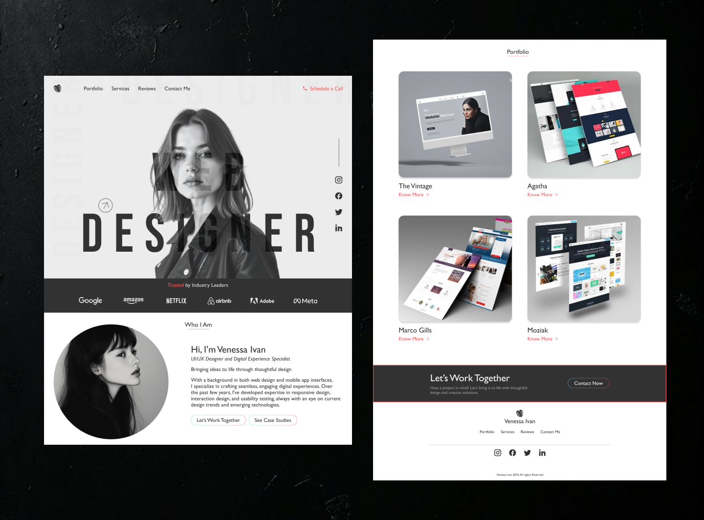 Example of Modern And Responsive Web Design
