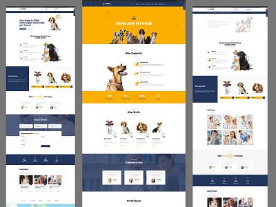 🐾 Roger - Pet Care WordPress Theme 🐶 animals businessgrowth petcare roger webdesign wordpresstheme