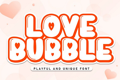 Love Bubble Font branding brush font design graphic design invitation font lettered font letterhead font ligature font luxury font product font script font signature font stylisth font wedding font written font