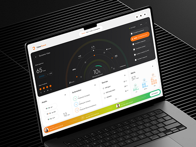 CyberGuard SaaS - Cybersecurity Dashboard ai app crm cyber cybersecurity dashboard design interface product saas security service software ui ux web