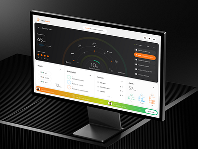 CyberGuard SaaS - Cybersecurity Dashboard ai app crm cyber cybersecurity dashboard design interface product saas security service software ui ux web