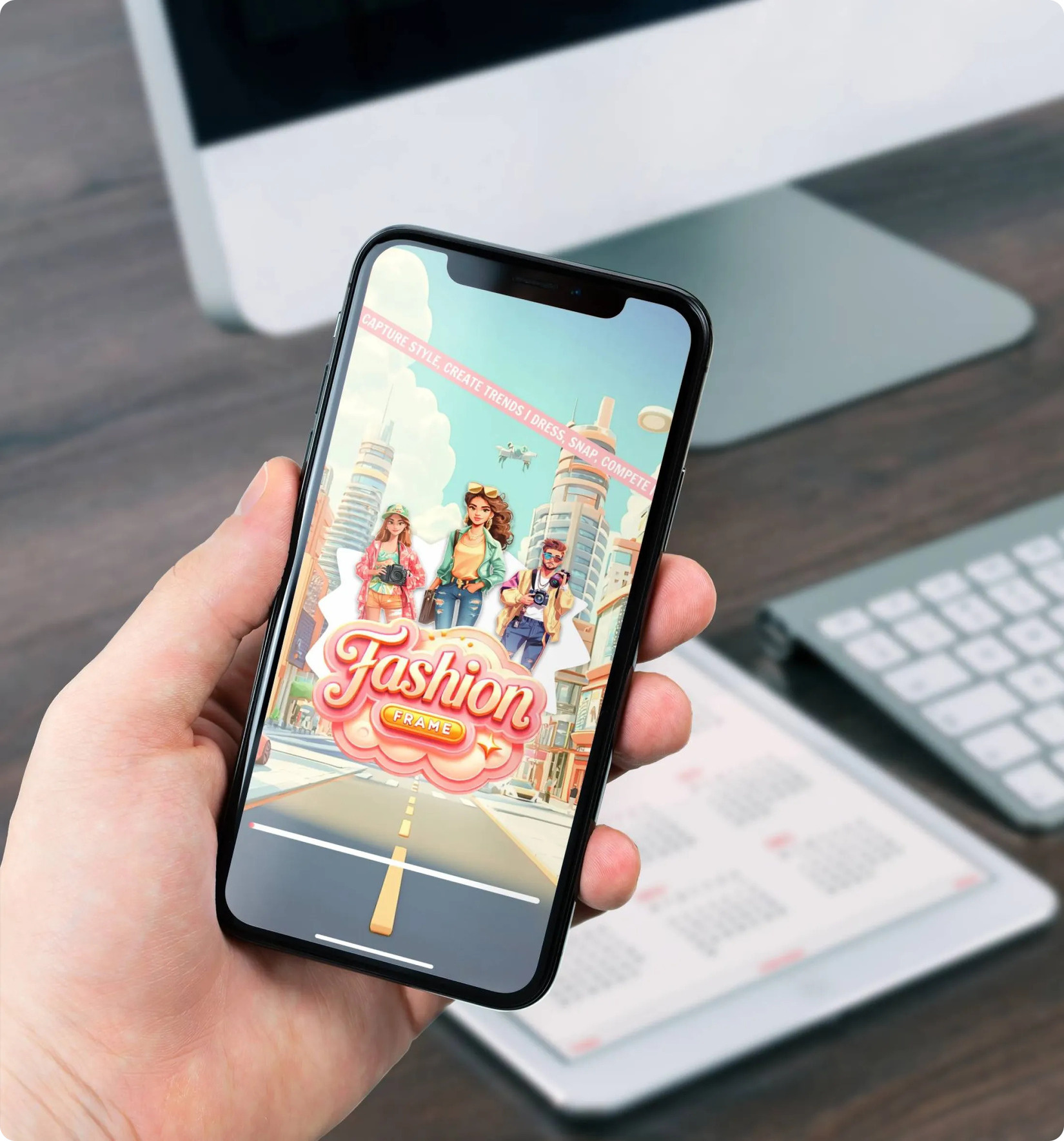 Fashion FRAME branding figma graphic design mobile mobilegame uiux