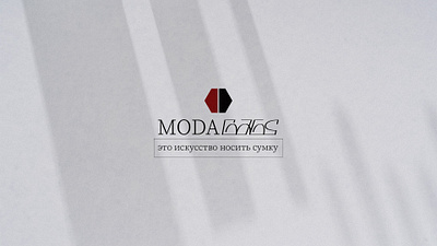 ModaBags \ branding design animation branding design design development graphic design identity illustration logo logo development motion graphics