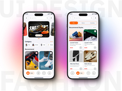 Fashion E-Commerce App clothing app e commerce ecommerce fashion fashion app ios app marketplace mobile app mobile app design mobile design mobile ui online shop onlineshop shoes shopify shopping store ui design ui ux