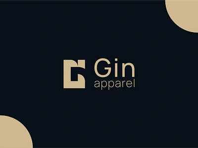 Gin Apparel affinity apparel bold brand branding clothing design fashion illustrator logo menswear minimal modern monogram tshirt vector