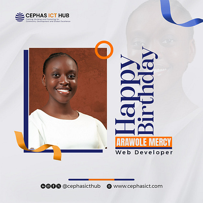 Mercy's Birthday akintunde oluwatimileyin michael birthday branding cephas design flyer graphic design ict logo typography vector