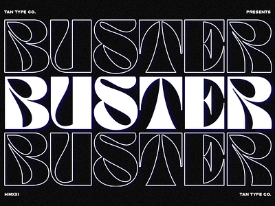 TAN - BUSTER bold bold font bold type display type groovy font groovy retro font hipster hipster font hipster style quirky quirky alphabet quirky font quirky letters tan buster