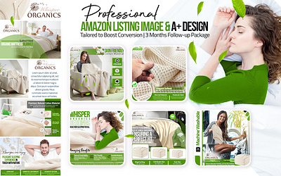 Amazon Listing Images | Wool Blanket aliexpress listing amazon amazon a amazon ebc amazon images amazon infographics amazon product design amazon sellers amazon store background removal ebay listing ecommerce design graphic design listing images photo editing photo retouching premium a product listing images