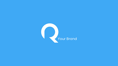 Letter R branding graphic design logo