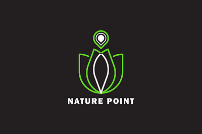 Nature Point Logo branding graphic design logo